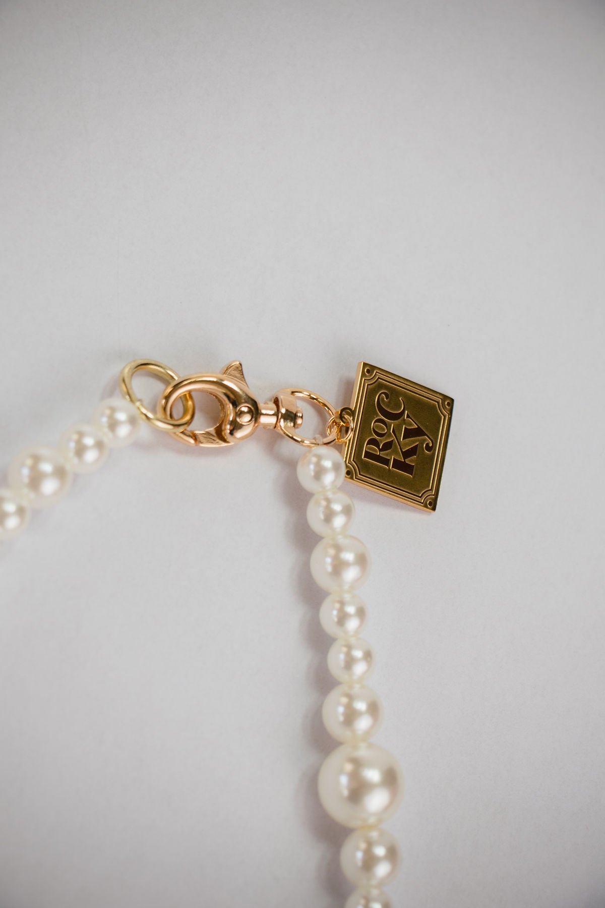 Pearl Chain Charm
