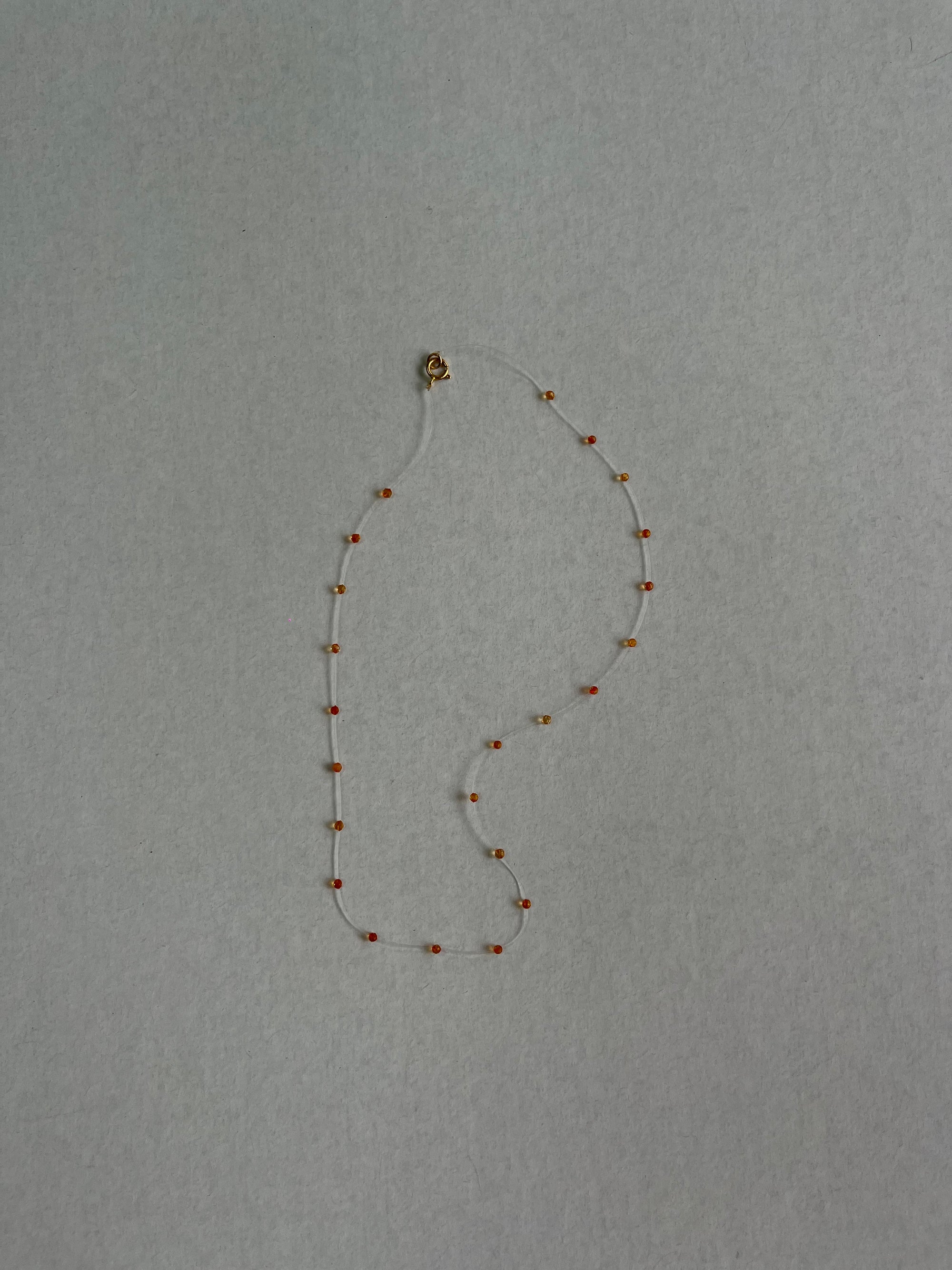 Nude Choker Citrino