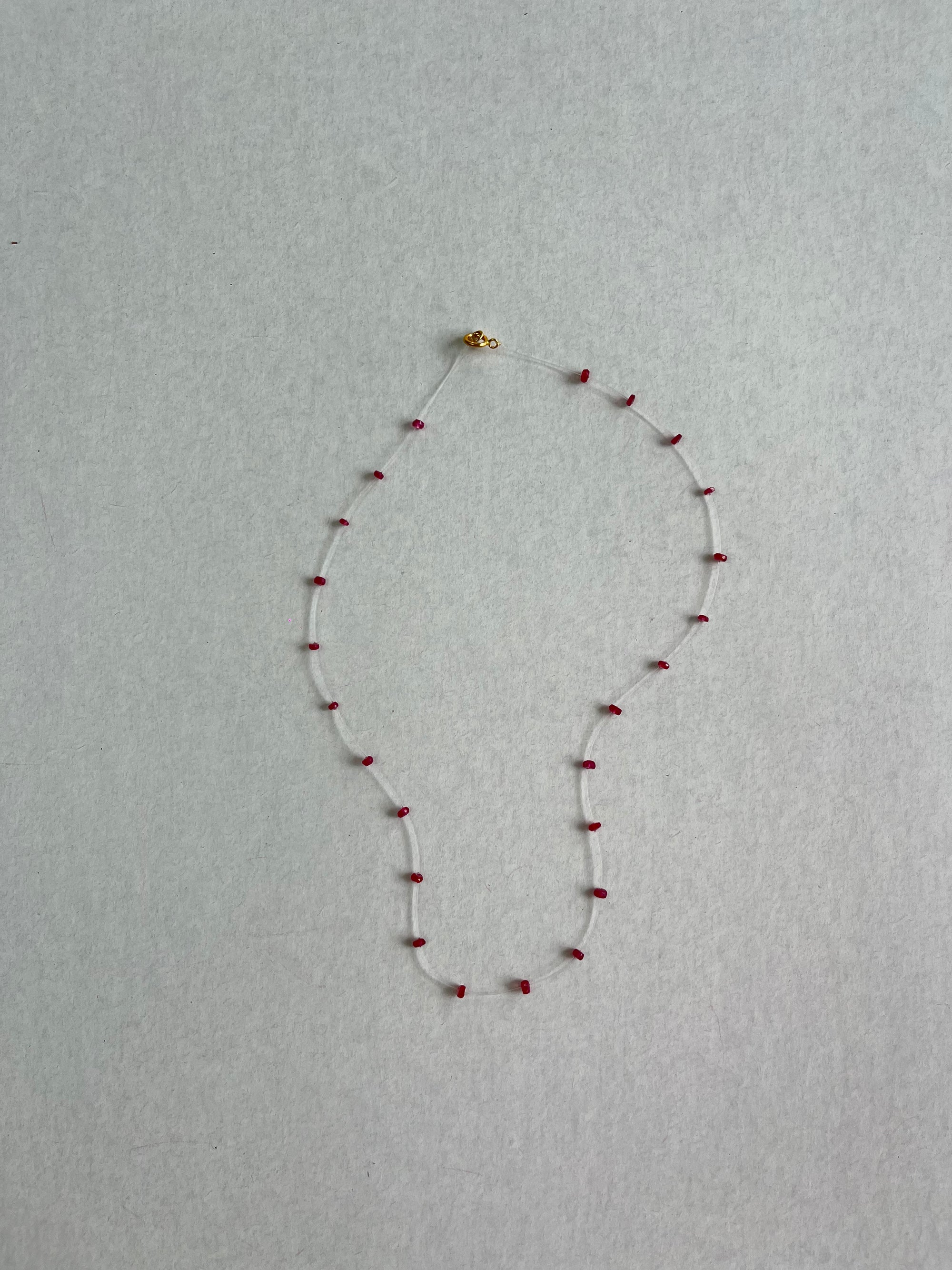 Nude Choker Rubí
