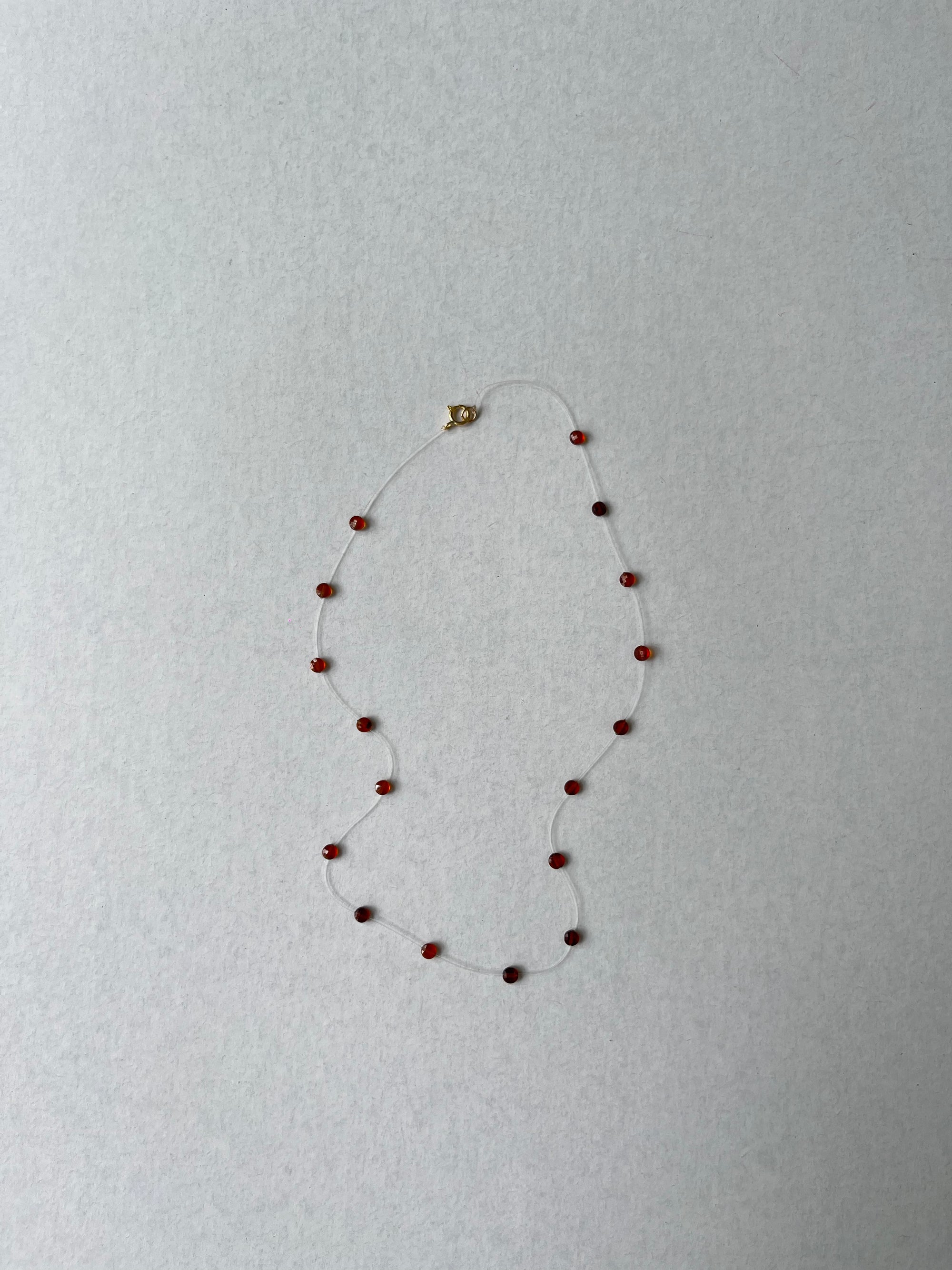 Nude Choker Granate