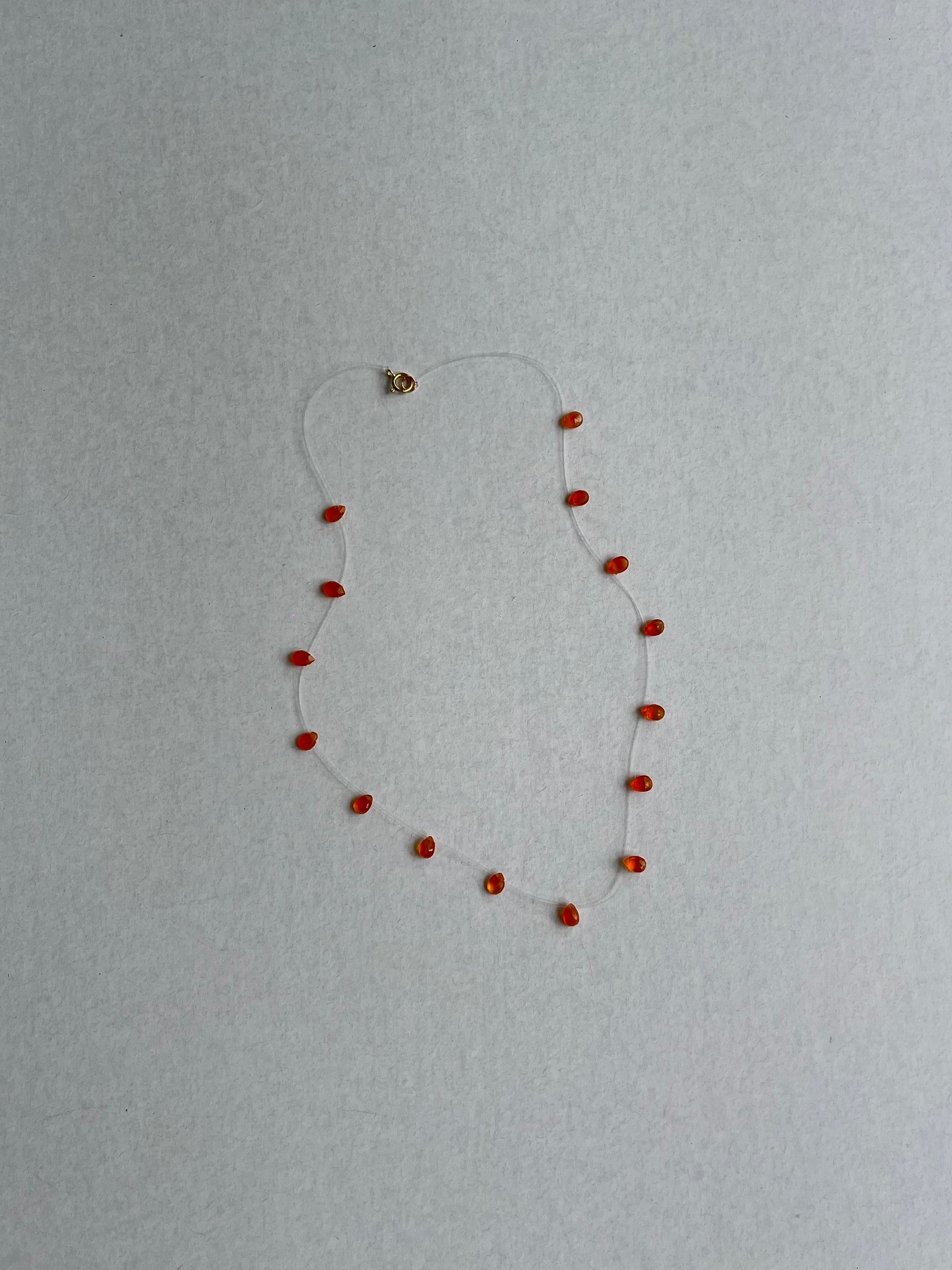 Nude Choker "Drops" Coralina
