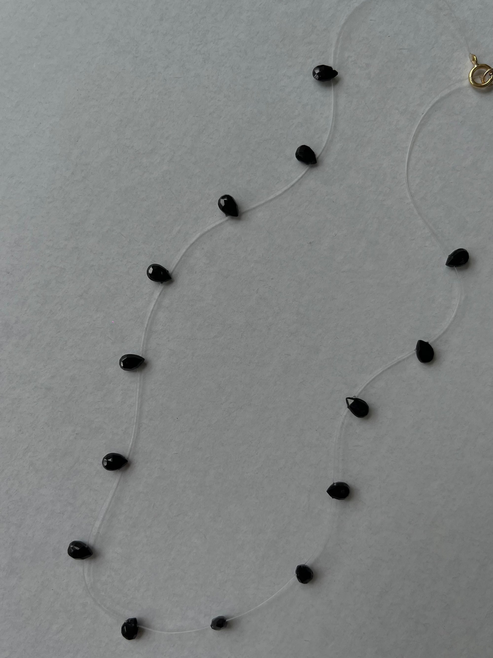 Nude choker "Drops" Hezonita