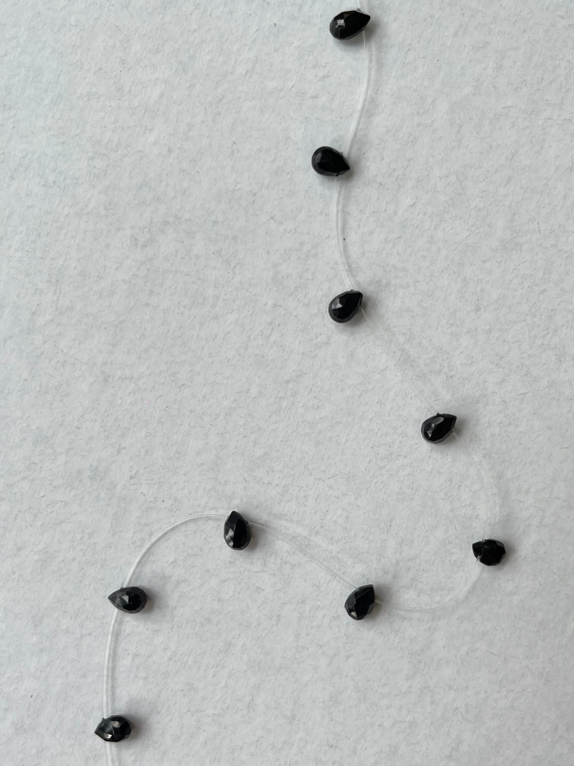 Nude choker "Drops" Hezonita