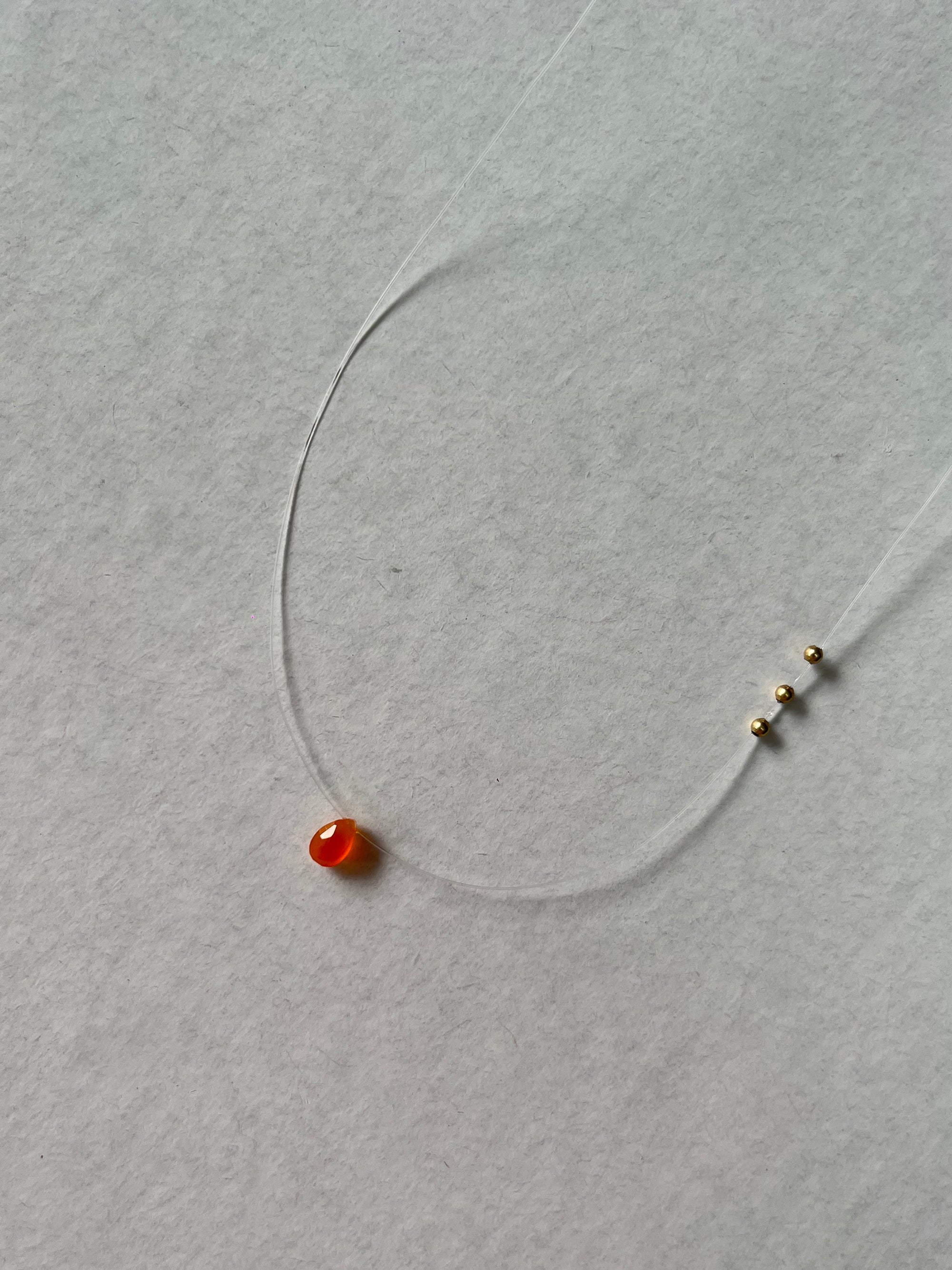 Nude Choker "Single" Coralina