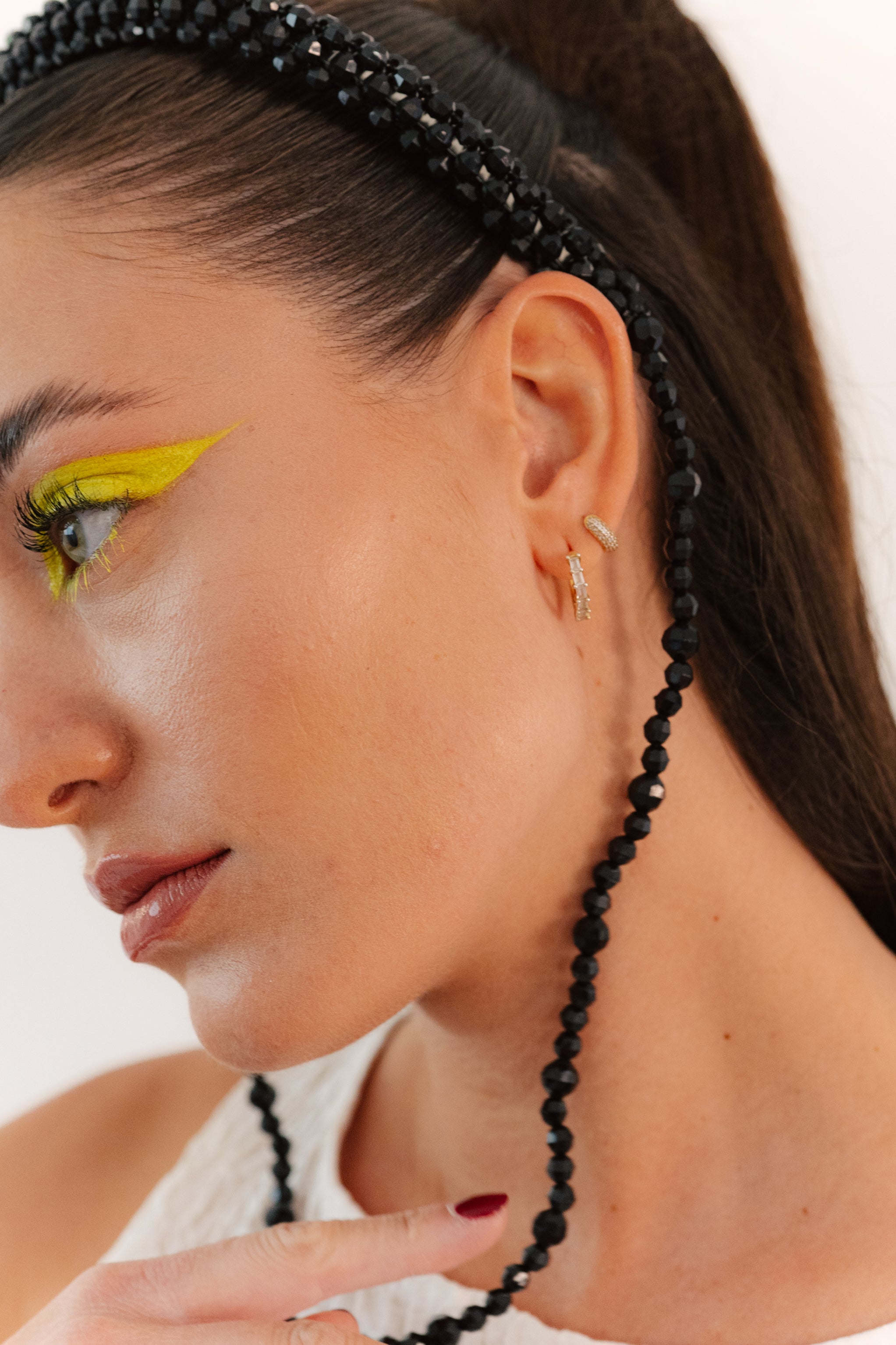 Necklace Headband Caviar
